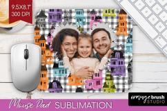 Halloween Photo Mouse Pad PNG - Spooky Picture Frame Mouse Product Image 1