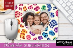 Leopard Print Photo Mouse Pad PNG - Animal Pattern Picture Product Image 1