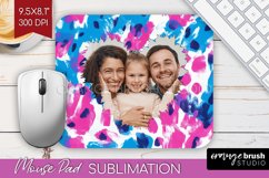 Leopard Print Photo Mouse Pad PNG - Animal Pattern Picture Product Image 1