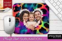 Leopard Print Photo Mouse Pad PNG - Animal Pattern Picture Product Image 1