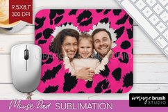 Leopard Print Photo Mouse Pad PNG - Animal Pattern Picture Product Image 1