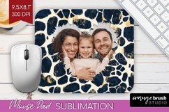Leopard Print Photo Mouse Pad PNG - Animal Pattern Picture Product Image 1