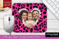 Leopard Print Photo Mouse Pad PNG - Animal Pattern Picture Product Image 1