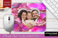 Pearl Photo Mouse Pad PNG - Pearl Texture Picture Frame Pad Product Image 1