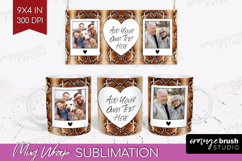 Animal Print Photo Mug Wrap PNG - Wild Animal Picture Frame Product Image 1