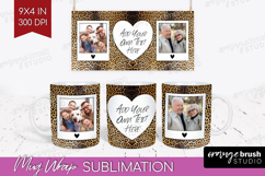 Animal Print Photo Mug Wrap PNG - Wild Animal Picture Frame Product Image 1