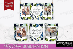 Eucalyptus Photo Mug Wrap PNG - Botanical Picture Frame Mug Product Image 1