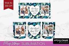 Eucalyptus Photo Mug Wrap PNG - Botanical Picture Frame Mug Product Image 1