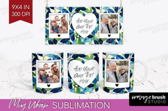 Eucalyptus Photo Mug Wrap PNG - Botanical Picture Frame Mug Product Image 1