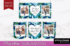 Eucalyptus Photo Mug Wrap PNG - Botanical Picture Frame Mug Product Image 1
