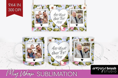 Spring Photo Mug Wrap PNG - Flowers Picture Frame Mug Product Image 1