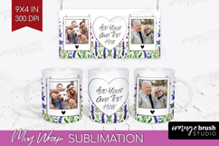 Wildflowers Photo Mug Wrap PNG - Summer Flowers Picture Mug Product Image 1