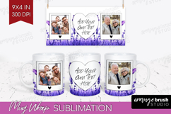 Wildflowers Photo Mug Wrap PNG - Summer Flowers Picture Mug Product Image 1