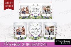 Wildflowers Photo Mug Wrap PNG - Summer Flowers Picture Mug Product Image 1