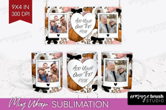 Pumpkun Photo Mug Wrap PNG - Fall Picture Frame Mug Product Image 1