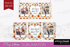 Pumpkun Photo Mug Wrap PNG - Fall Picture Frame Mug Product Image 1