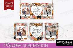 Pumpkun Photo Mug Wrap PNG - Fall Picture Frame Mug Product Image 1