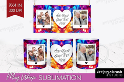 Gem Texture Photo Mug Wrap PNG - Gemstone Picture Frame Mug Product Image 1