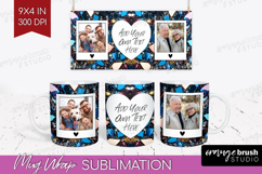 Gem Texture Photo Mug Wrap PNG - Gemstone Picture Frame Mug Product Image 1
