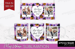 Halloween Photo Mug Wrap PNG - Spooky Picture Frame Mug Product Image 1