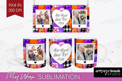 Halloween Photo Mug Wrap PNG - Spooky Picture Frame Mug Product Image 1