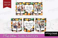 Halloween Photo Mug Wrap PNG - Spooky Picture Frame Mug Product Image 1