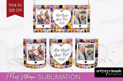 Halloween Photo Mug Wrap PNG - Spooky Picture Frame Mug Product Image 1