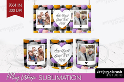 Halloween Photo Mug Wrap PNG - Spooky Picture Frame Mug Product Image 1