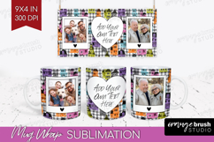 Halloween Photo Mug Wrap PNG - Spooky Picture Frame Mug Product Image 1