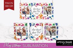 Leopard Print Photo Mug Wrap PNG - Animal Pattern Picture Product Image 1