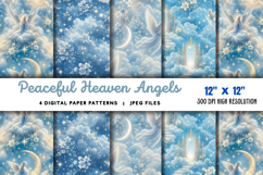 Peaceful Heaven Angels Afterlife Stairs JPG Product Image 1