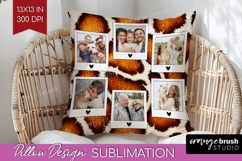 Animal Print Photo Pillow PNG - Wild Animal Picture Frame Product Image 1