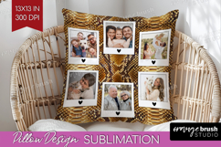 Animal Print Photo Pillow PNG - Wild Animal Picture Frame Product Image 1