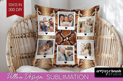 Animal Print Photo Pillow PNG - Wild Animal Picture Frame Product Image 1