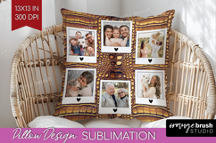 Animal Print Photo Pillow PNG - Wild Animal Picture Frame Product Image 1