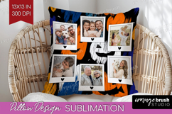 Halloween Photo Pillow PNG - Brush Stroke Picture Frame Product Image 1