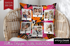 Halloween Photo Pillow PNG - Brush Stroke Picture Frame Product Image 1