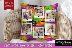 Halloween Photo Pillow PNG - Brush Stroke Picture Frame Product Image 1