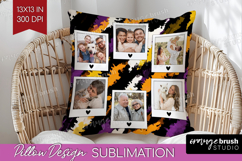 Halloween Photo Pillow PNG - Brush Stroke Picture Frame Product Image 1