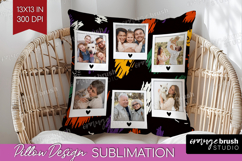 Halloween Photo Pillow PNG - Brush Stroke Picture Frame Product Image 1