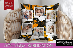 Halloween Photo Pillow PNG - Brush Stroke Picture Frame Product Image 1
