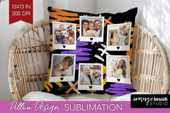 Halloween Photo Pillow PNG - Brush Stroke Picture Frame Product Image 1