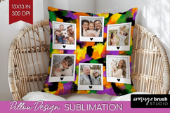 Halloween Photo Pillow PNG - Brush Stroke Picture Frame Product Image 1
