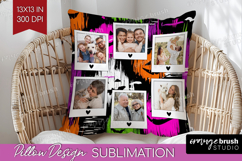 Halloween Photo Pillow PNG - Brush Stroke Picture Frame Product Image 1
