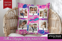 Brush Stroke Photo Pillow PNG - Abstract Texture Picture Product Image 1