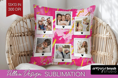 Brush Stroke Photo Pillow PNG - Abstract Texture Picture Product Image 1