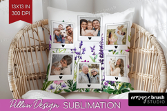 Wildflowers Photo Pillow PNG - Summer Flowers Picture Frame Product Image 1