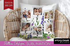 Wildflowers Photo Pillow PNG - Summer Flowers Picture Frame Product Image 1