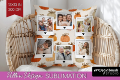 Pumpkun Photo Pillow PNG - Fall Picture Frame Pillow Cover Product Image 1