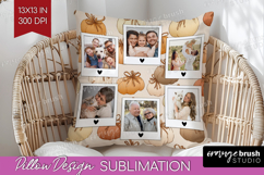 Pumpkun Photo Pillow PNG - Fall Picture Frame Pillow Cover Product Image 1